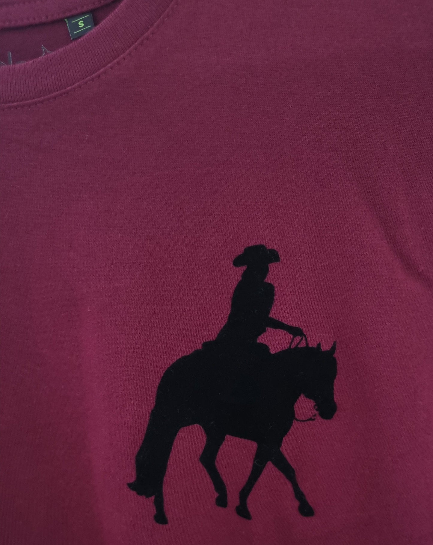 T-shirt Ranchhorse bordeaux