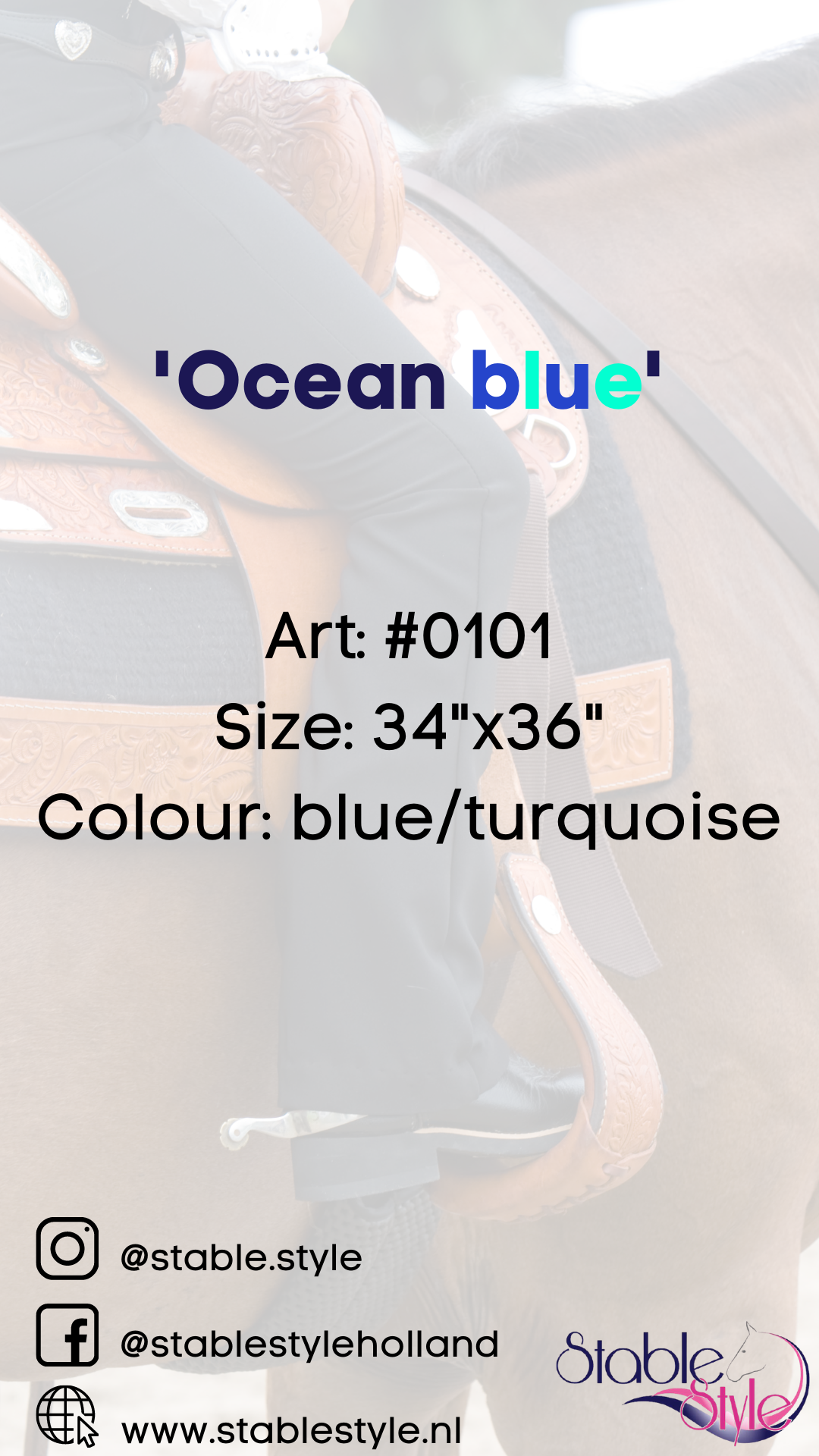 Showblanket Ocean Blue